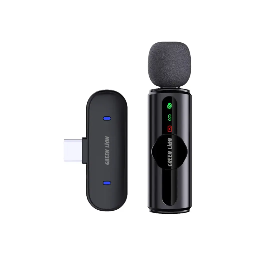 Green Lion GM-75X Microphone 3 In 1 - Black